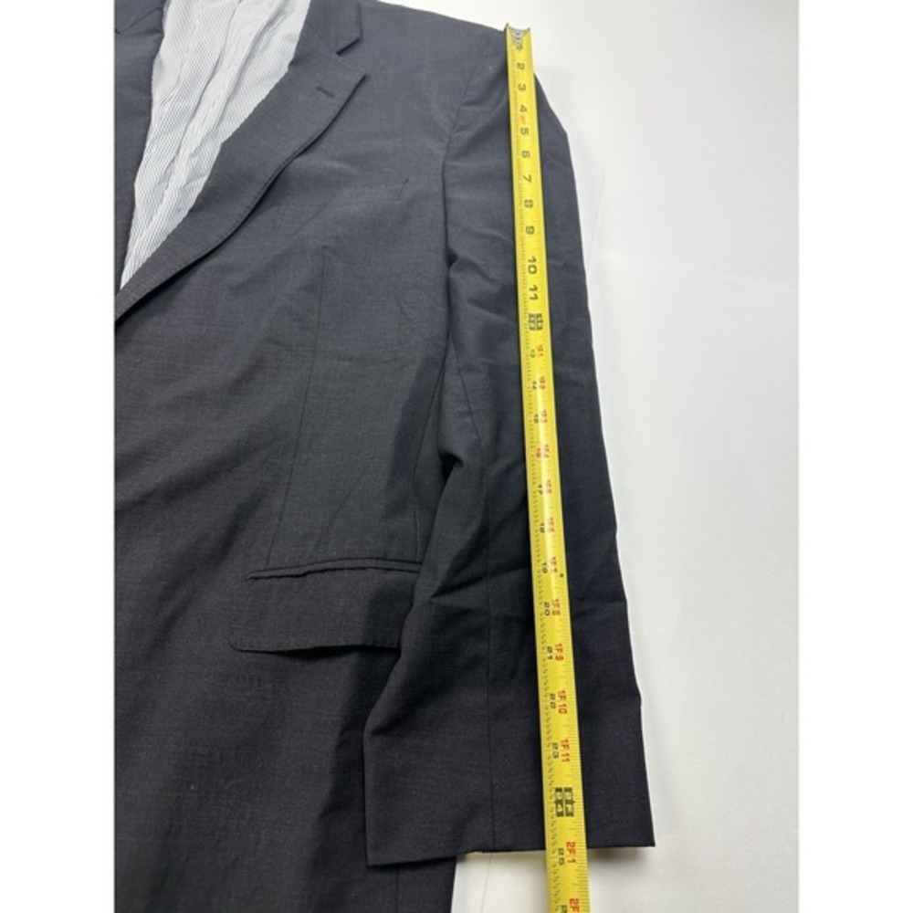 Brooks Brothers Blazer Mens 48R Gray Madison Fit Explorer Wool Blend Sport Coat - Picture 3 of 8
